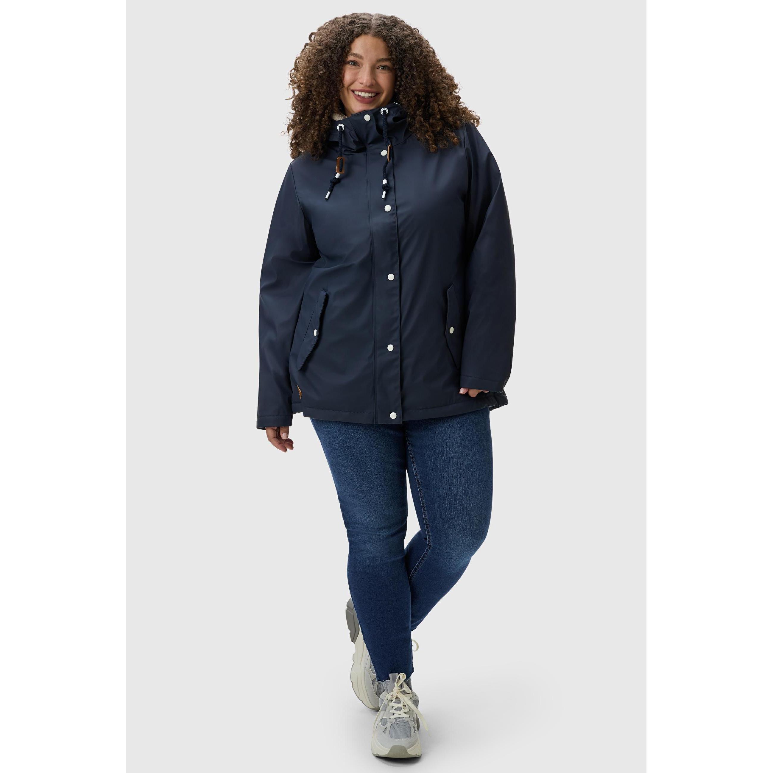 Ragwear, Damen, Jacke, Marge (3XL), Blau, 3XL