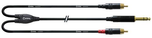 Actual product image Cordial Cfy 3 Vcc (3 m, 6.3mm jack cable, Cinch Cables)
