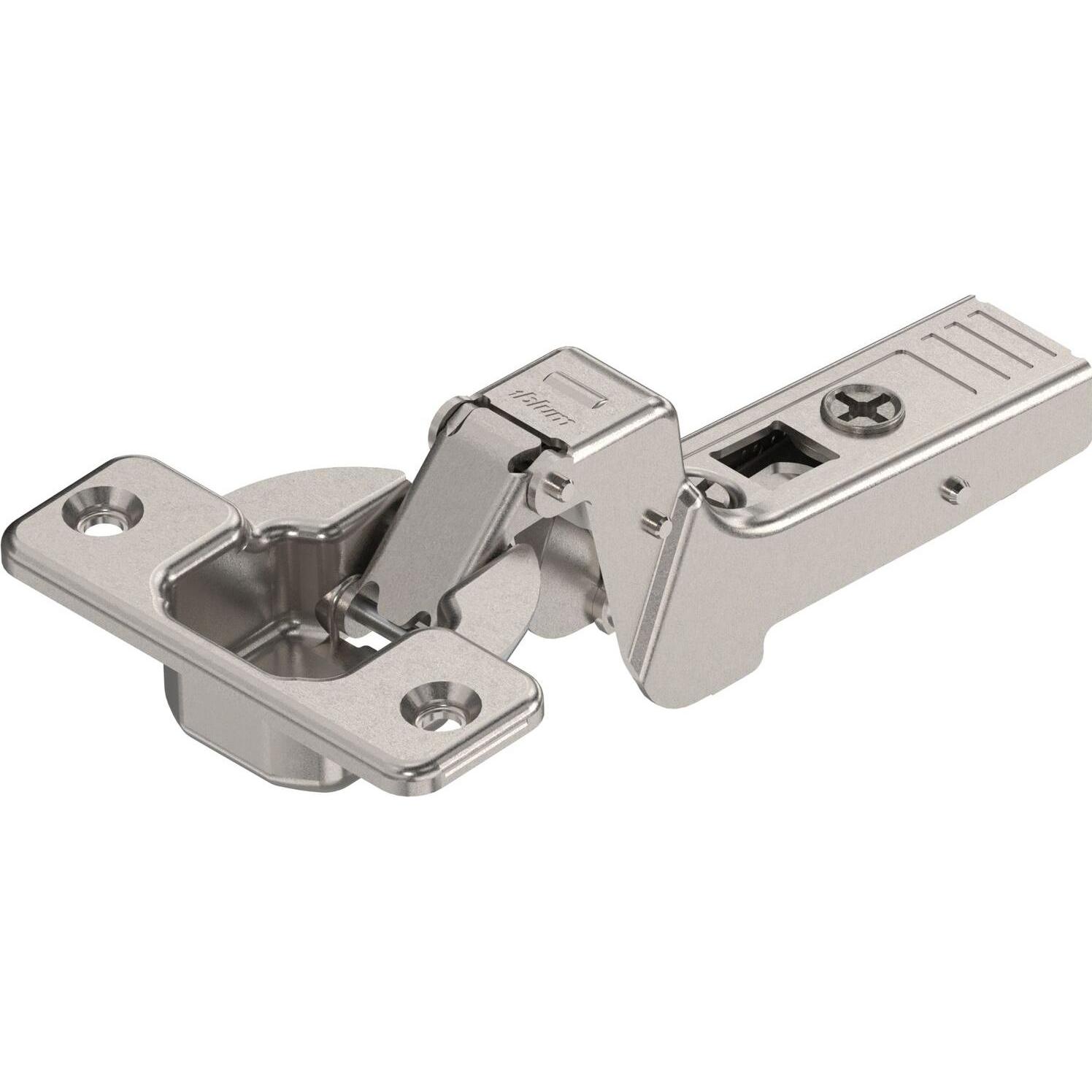 Blum, Möbelscharnier, CLIP top Profiltürscharnier 95°, 18 mm gekröpft ohne Feder, Schrauben