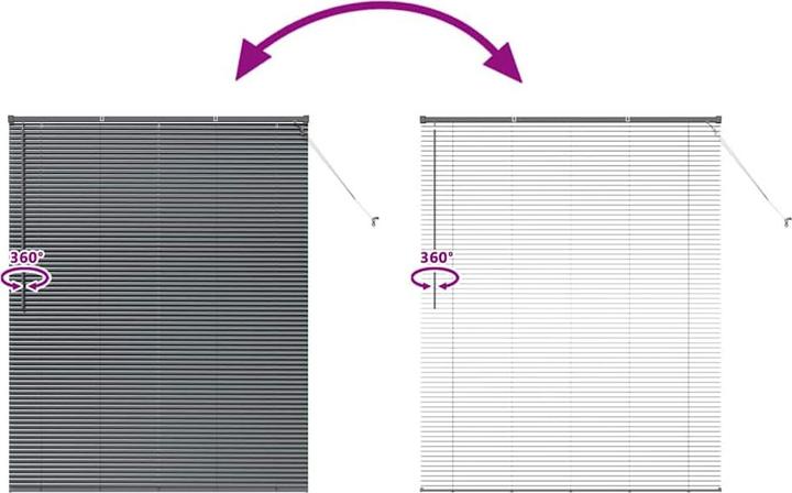 Produktbild vidaXL Balkenjalousien (150 x 175 cm)