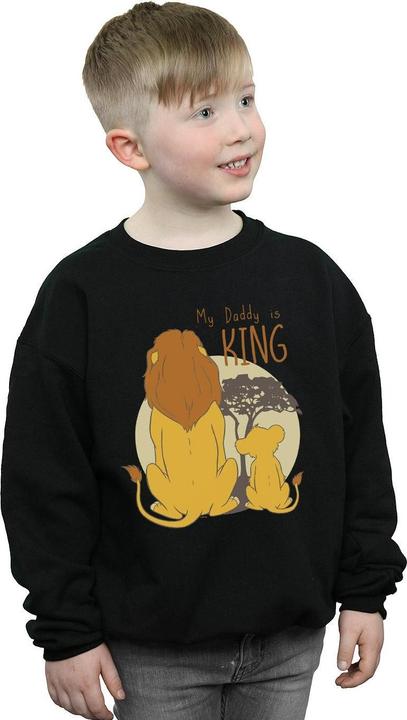 Produktbild Disney The Lion King My Daddy Is King Sweatshirt Jungen (152, 158)