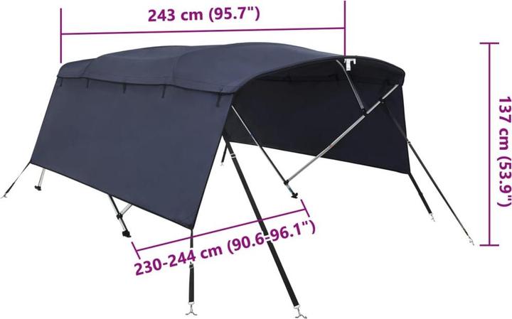 Actual product image vidaXL Bimini-Top