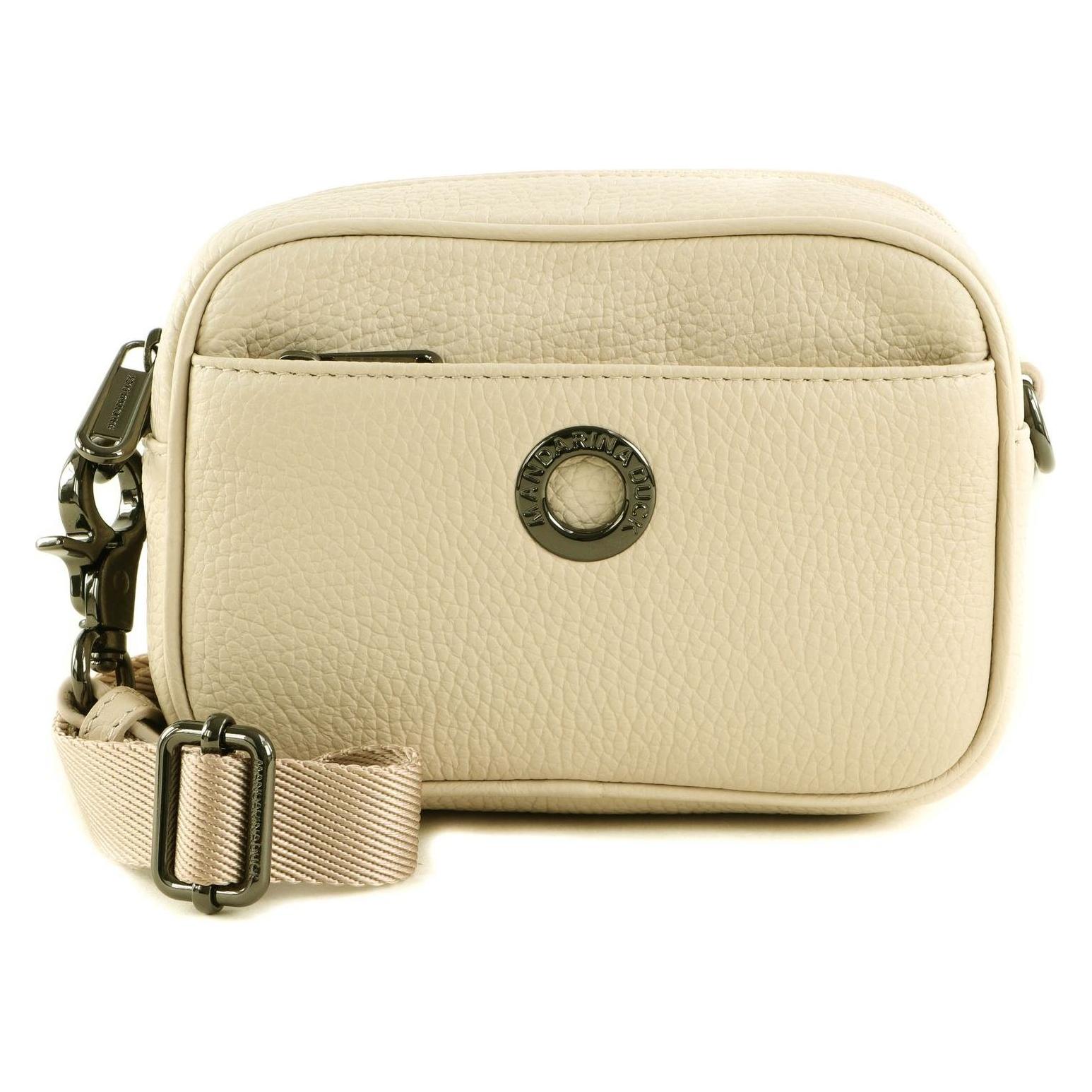 Mandarina Duck, Damen, Handtasche, Mellow Leather Camera Bag, Beige