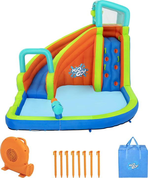 Actual product image Bestway H2OGO! Turbo Splash Kids Inflatable Mega Water Park 2.70 m