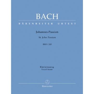 Johannes-Passion (St. John Passion). Klavierauszug, Urtextausgabe, Fachbücher von Johann Sebastian Bach