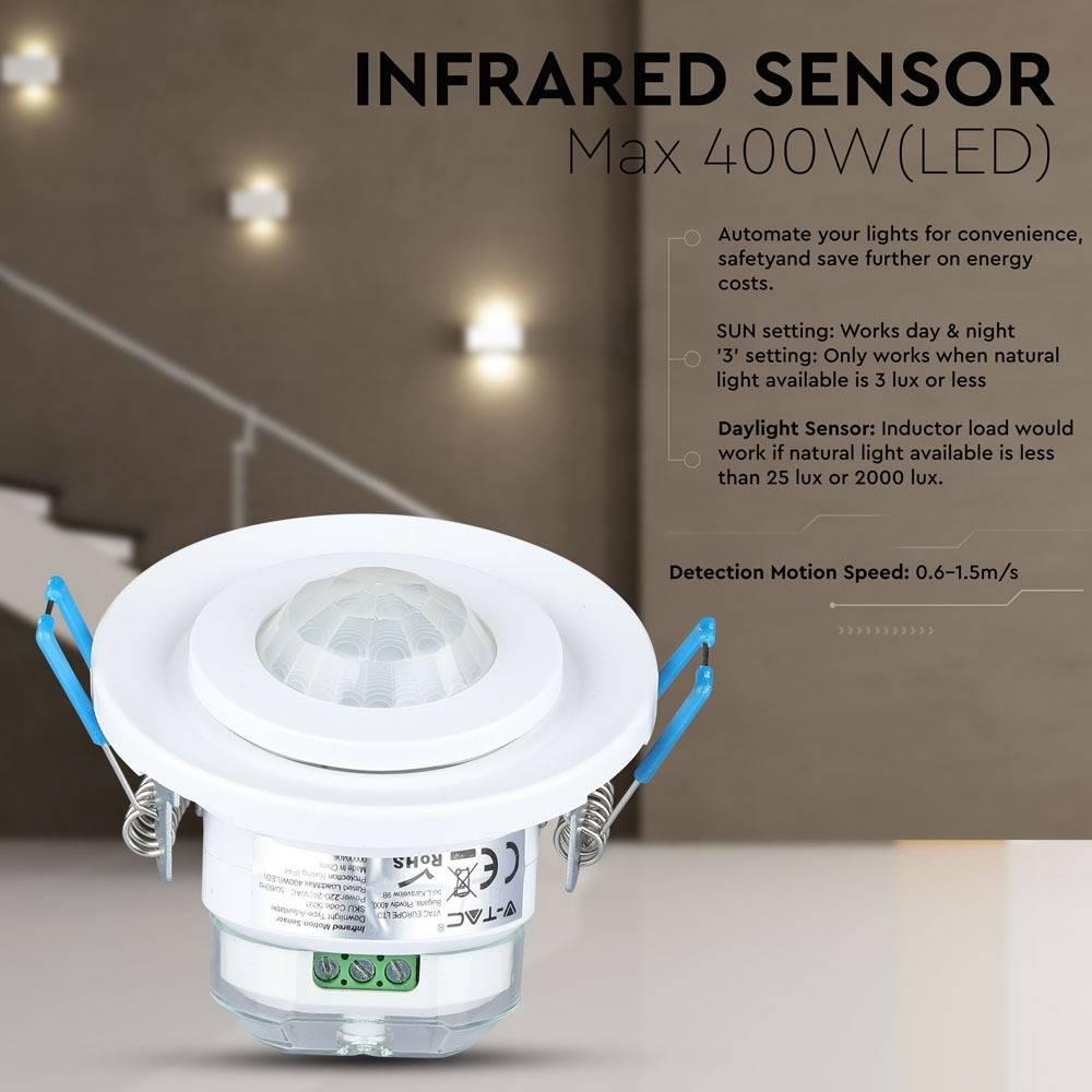 Thumbnail - V-TAC, Bewegungsmelder, PIR Decke Sensor (6 m)