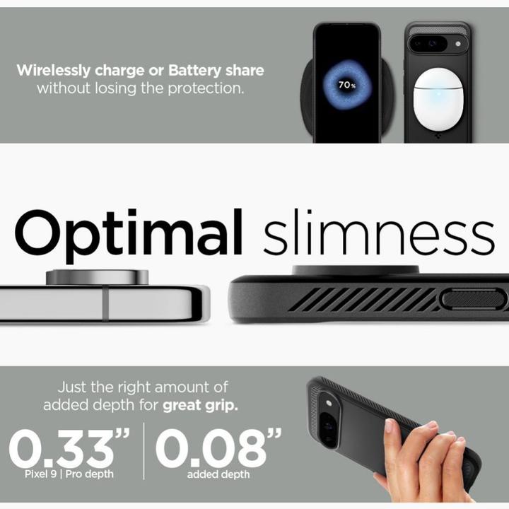 Actual product image Spigen Rugged Armor (Google Pixel 9, Google Pixel 9 Pro)