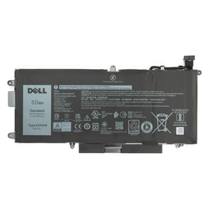 Dell Main Battery Pack 15.2V 4250mAh 4 cell (4 Zellen, 4250 mAh), Notebook Akku, Schwarz