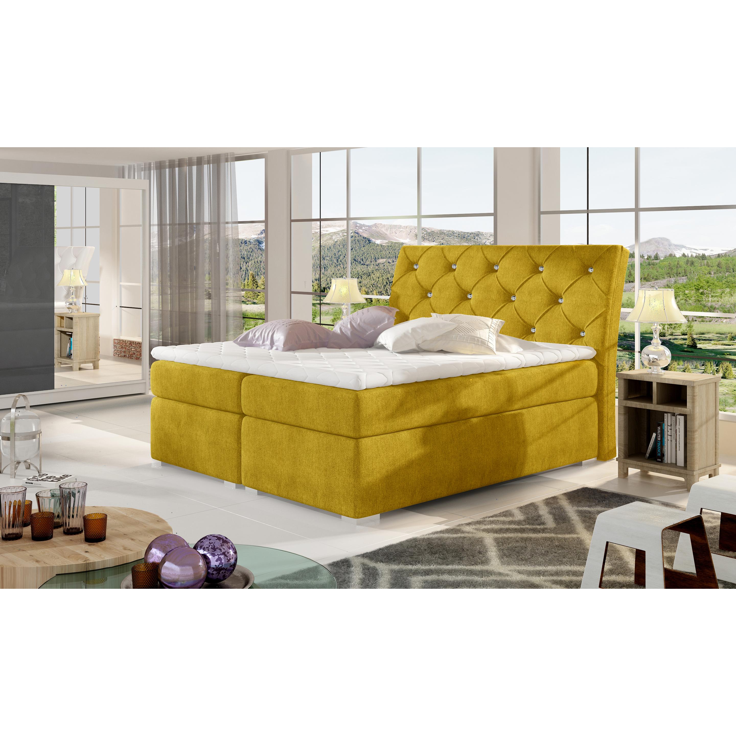 ELTAP, Boxspringbett, Balvin mit Stauraum (180 x 200 cm)