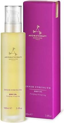 Actual product image Aromatherapy Associates Inner Strength Body Oil 100ml Enriched with Jojoba and Peach Kernel Oils (Body oil, 100 ml)