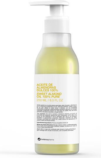 Immagine prodotto Botánicapharma Botanicapharma - Olio di mandorle puro per il viso. Corpo e Capelli 250Ml (250 ml)