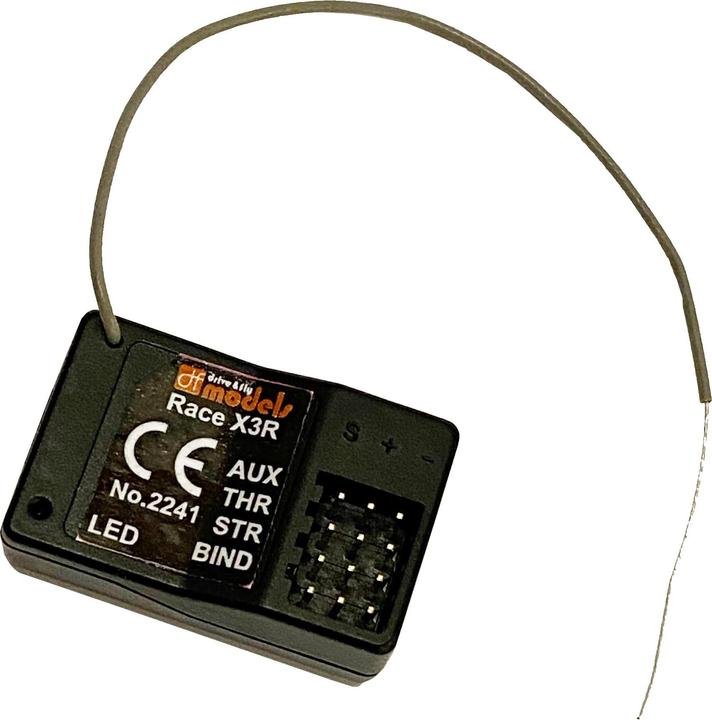 Produktbild DF-Models Empfänger Race X3R (3Ch)