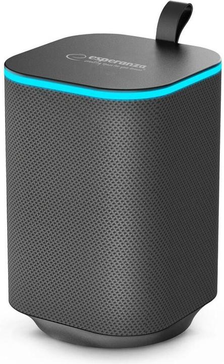 Actual product image Esperanza EP155 BT FM LED RGB Speaker Black 10W (5 h)