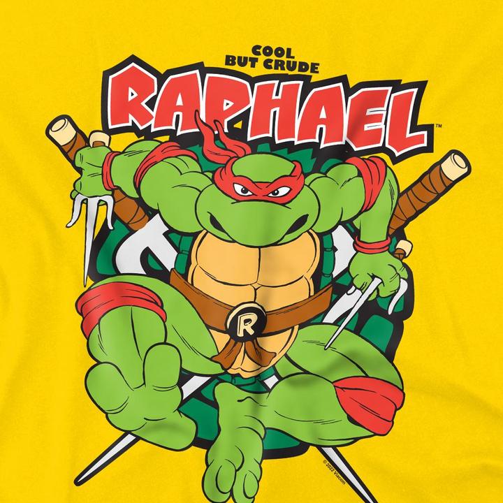Immagine prodotto Teenage Mutant NT Cool But Crude Maglietta Raffaello Uomo (XL)