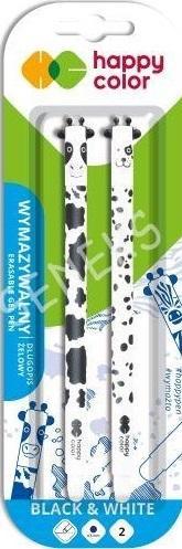 Produktbild Happy Color Schwarz-weiss löschbarer Stift 0,5 mm blau. 2 Stk (2x)