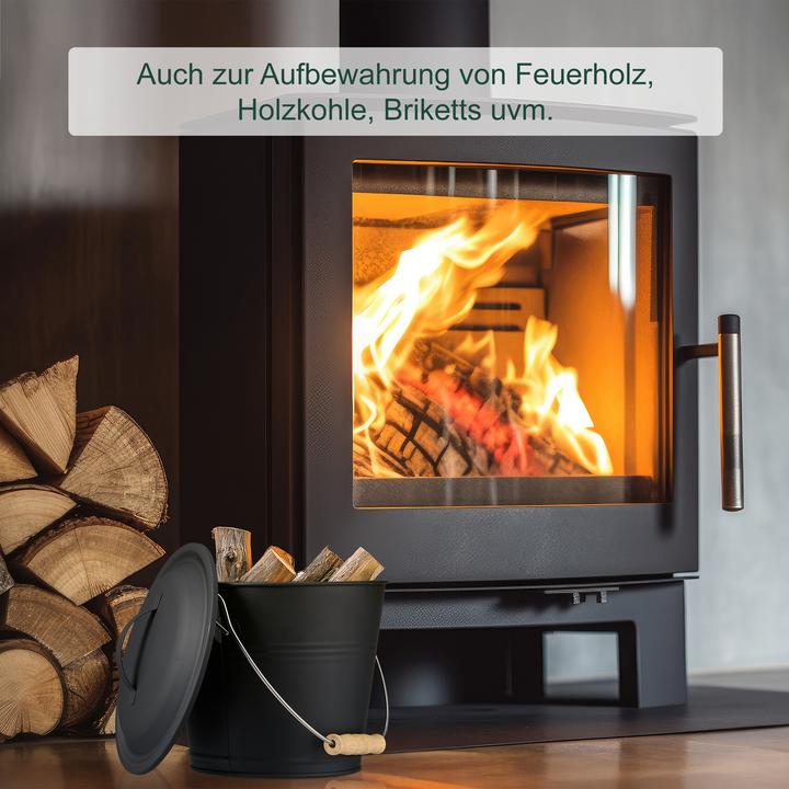 Immagine prodotto Relaxdays Ascheeimer (26 x 22 x 21,5 cm)