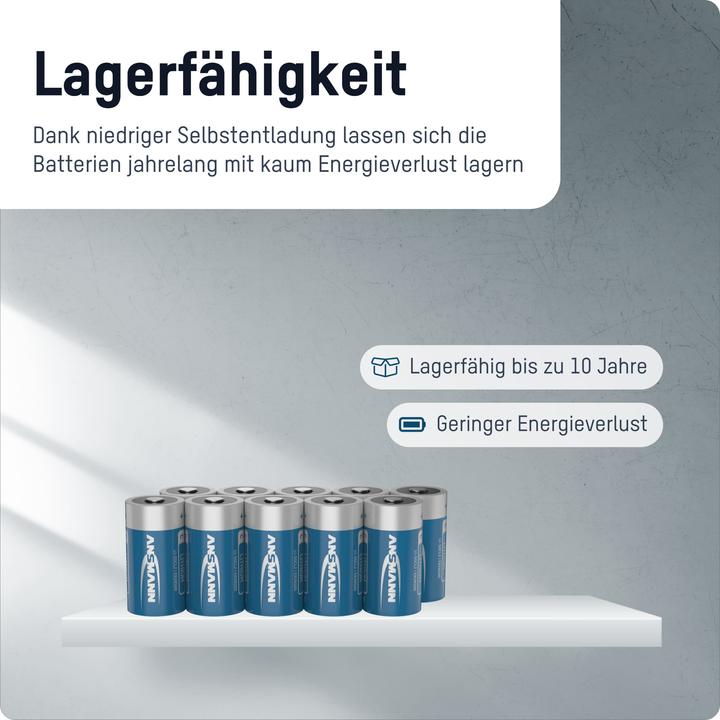 Produktbild Ansmann Lithium-Thionylchlorid (1 Stk., C, 8500 mAh)