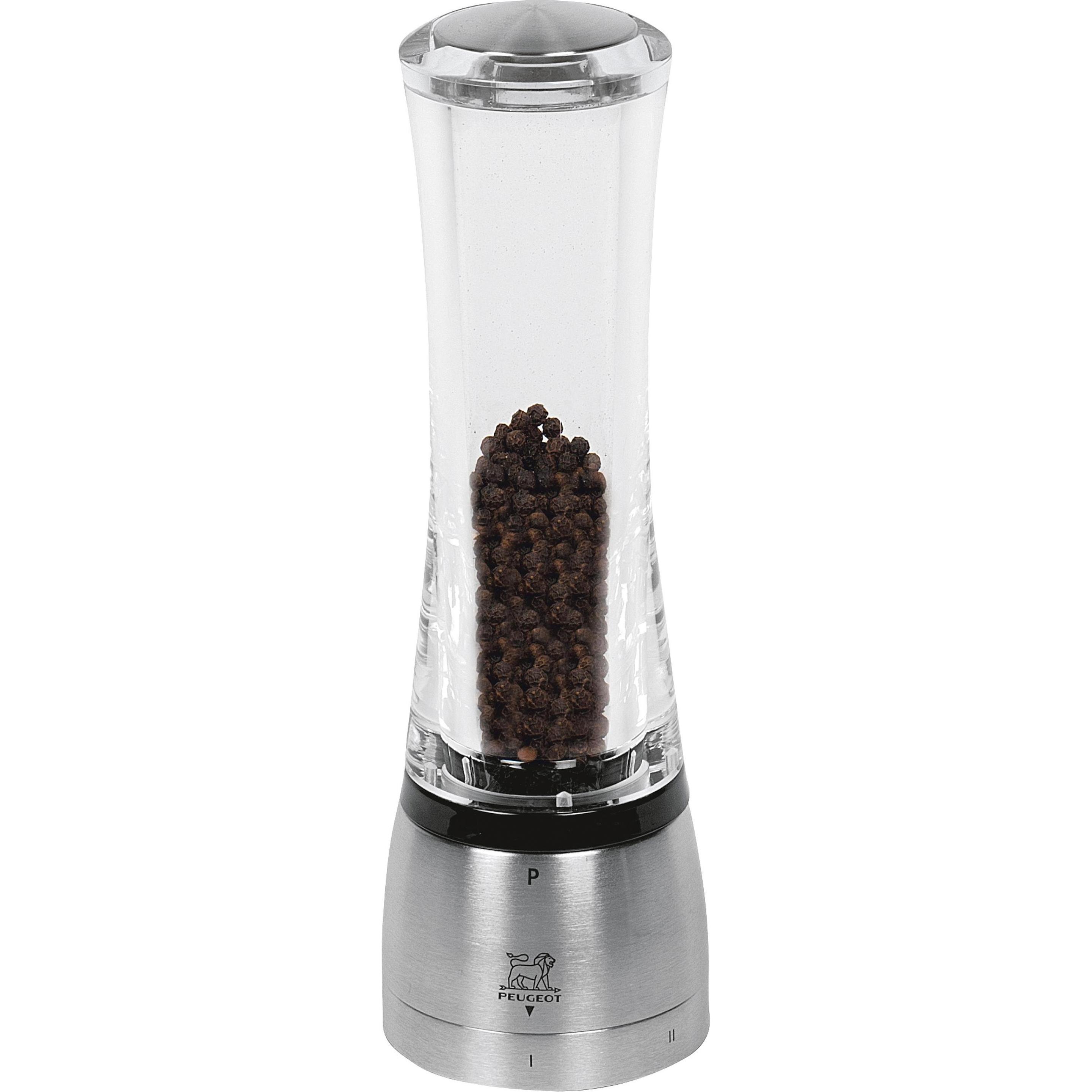 Peugeot Pfeffermühle Daman 21cm, Pfeffermühle + Salzmühle, Silber