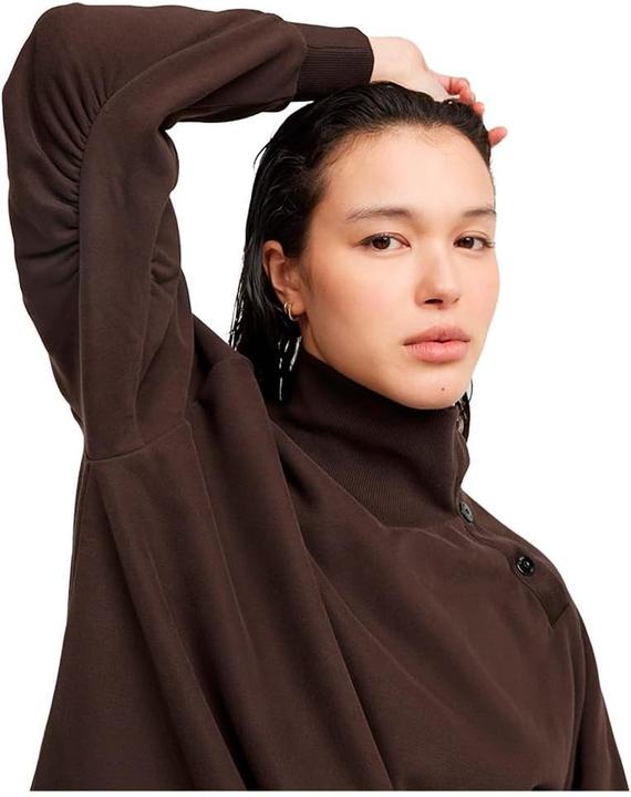 Actual product image G-Star Asymmetric Button Mock Sweat (M)