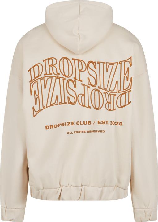 Actual product image Dropsize Heavy Oversize Mirrored Logo Zip-Hoodie - 124653 (XS)