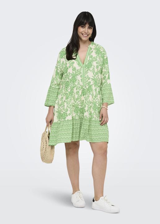 Produktbild Only CARMARRAKESH Kurzes Kleid Tunika mit halber Knopfleiste (42)