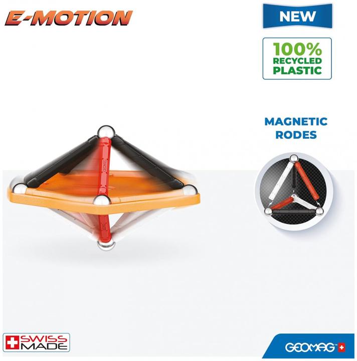 Actual product image Geomag E-motion Build your Spinner - 32-delig