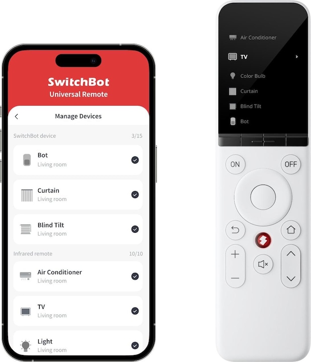 SwitchBot Universele afstandsbediening (Universele afstandsbediening, WiFi)