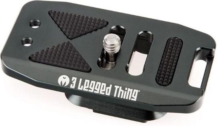 Produktbild 3 Legged Thing 70mm Base Plate with screen slope and strap connector. Compatible with PEAK DESIGN & Arca Swiss Grij (Stativadapter)
