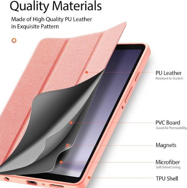 Produktbild Dux Ducis Domo Series Leder Bookcover Hülle (Galaxy Tab A9)