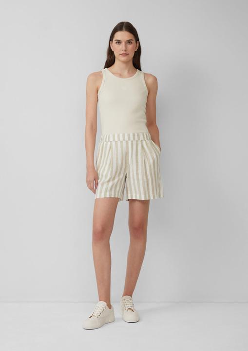 Produktbild S.Oliver Hose Shorts aus Leinenmix mit Eingrifftaschen (48)