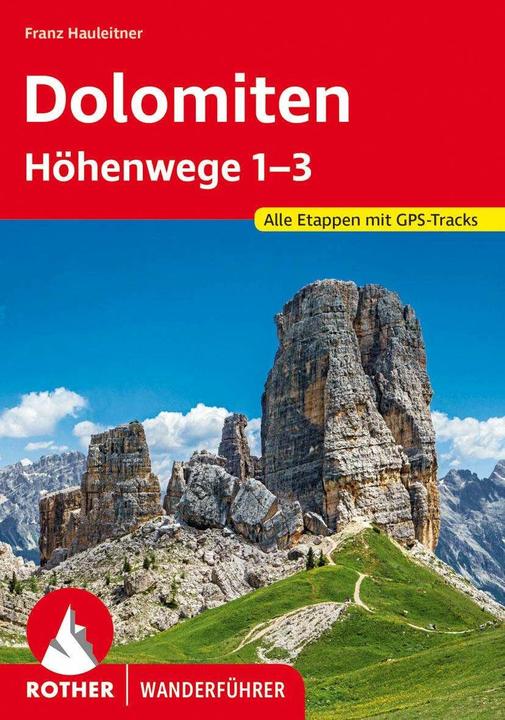 Produktbild Dolomiten-Höhenwege 1 - 3 (Deutsch, Franz Hauleitner, 2024)