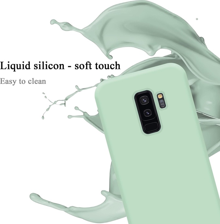 Immagine prodotto Cadorabo Copertura della cassa del silicone liquido TPU (Samsung Galaxy S9+)