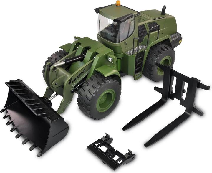 Immagine prodotto Amewi PALA G485E ME MILITARY 1:14, PEZZO IN METALLO, 10 CANALI, RTR (RTR pronto all'uso)