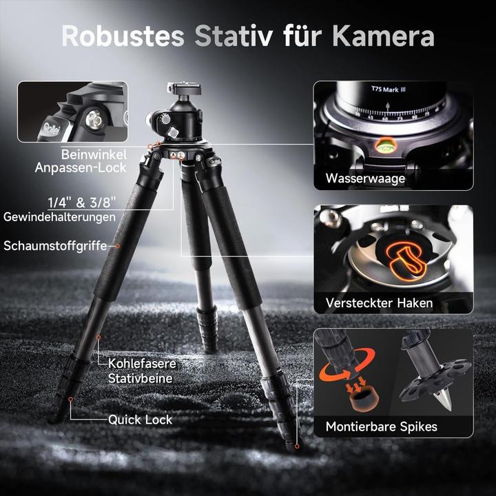 Produktbild Rollei Rock Solid Alpha Mark III (Metall)