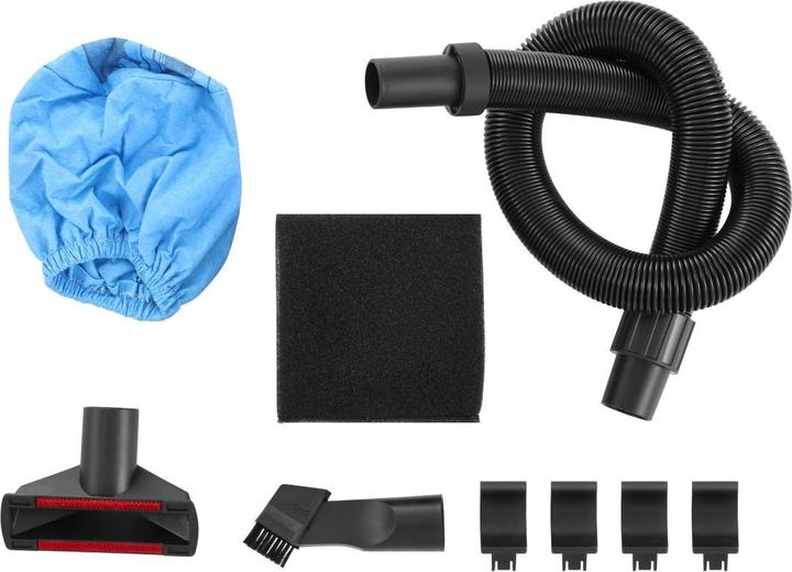 Actual product image Fuxtec Cordless wet/dry vacuum cleaner FX-E1VC2 without battery, without charger (Wet dry vacuum cleaner)