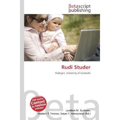 Rudi Studer, Fachbücher von Lambert M. Surhone, Miriam T. Timpledon, Susan F. Marseken