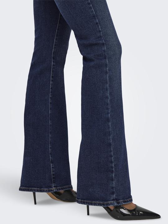 Actual product image Only ONLHENNI Hohe Taille Ausgestellt Jeans Schlaghosen-Jeans (30)