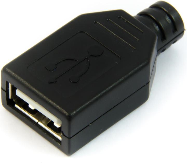 Produktbild Purecrea USB Typ A Buchse mit Lötkontakt