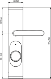 Immagine prodotto Loqed LOQED Touch Smart Lock Edizione Nera (Bluetooth)