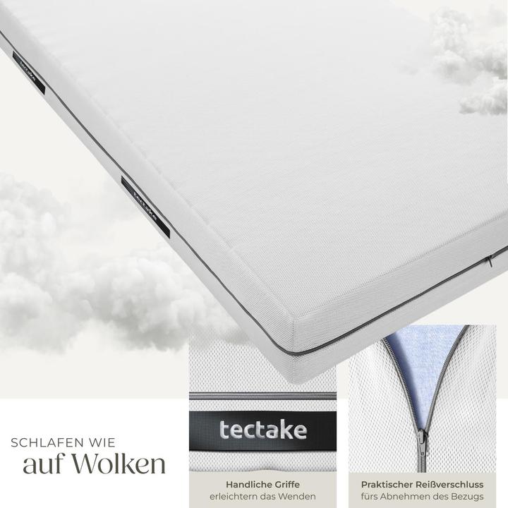 Actual product image tectake Sky (90 x 190 cm, Foam core)
