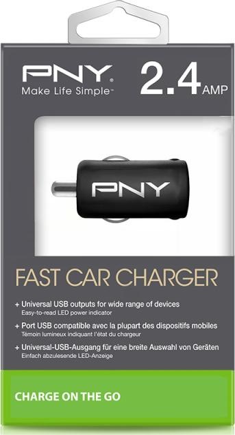 Actual product image PNY car charger