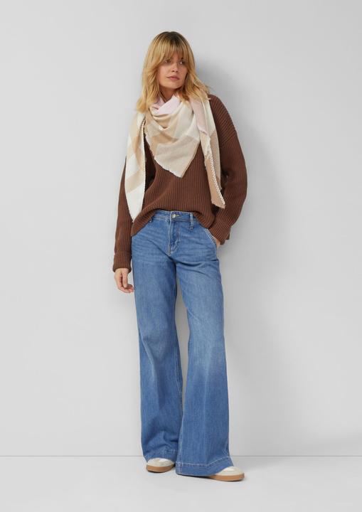 Immagine prodotto s.Oliver Schal Dreieckstuch mit Schachbrett-Muster