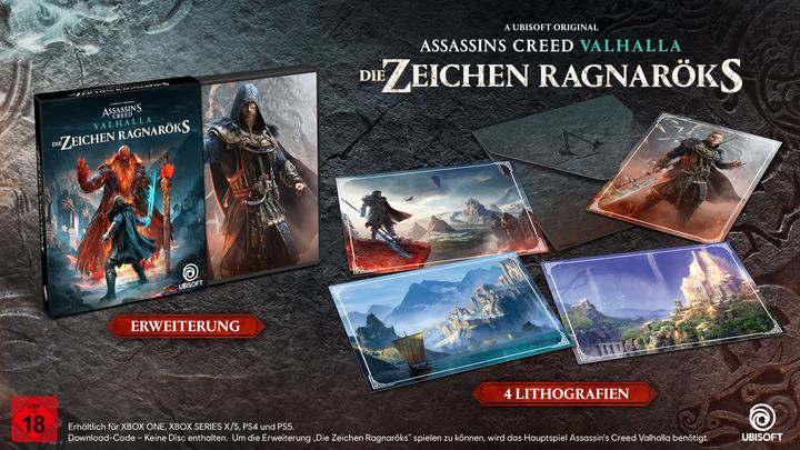 Produktbild Ubisoft Assassin's Creed: Valhalla Die Zeichen Ragnaröks Erweiterung (PS4, Multilingual)
