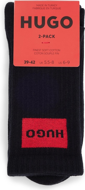 Produktbild HUGO 2P QS RIB LABEL CC 10257974 01 (2er Pack, 39 - 42)