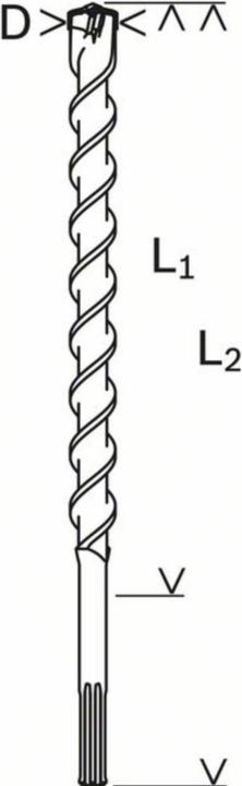 Produktbild Bosch Professional Zubehör Hammerbohrer SDS max-7, 32 x 1200 x 1320 mm (32 mm)