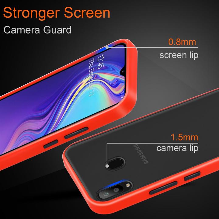 Productafbeelding Cadorabo Hybride matte hoes (Samsung Galaxy M30)