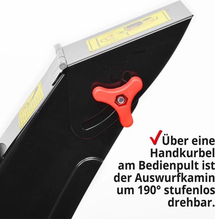 Produktbild Hecht 9661 Schneefräse Benzin (61 cm)
