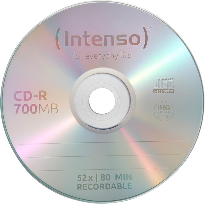 Actual product image Intenso CD-R Cakebox (50x)