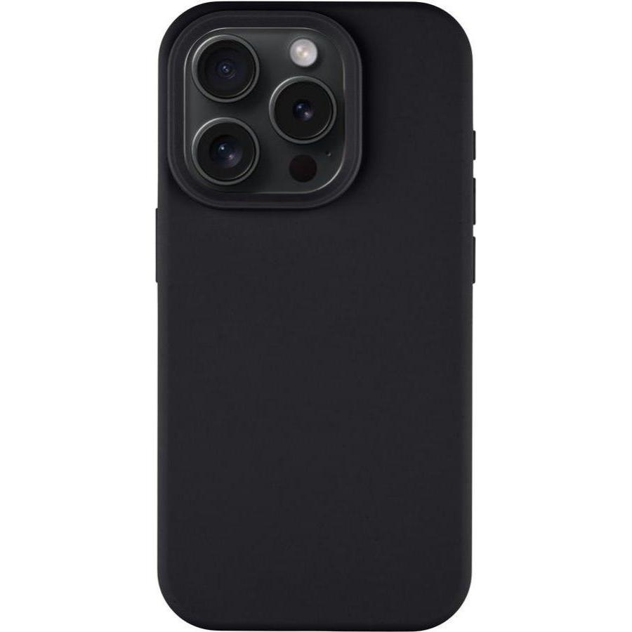 Thumbnail - Tactical MagForce Velvet Smoothie Cover for Apple iPhone 15 Pro Asphalt (Apple iPhone 15 Pro), Smartphone Hülle, Schwarz