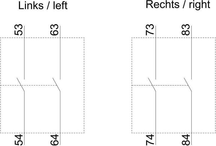 Actual product image Siemens Auxiliary switch block 3RH1921-1EA20 2S